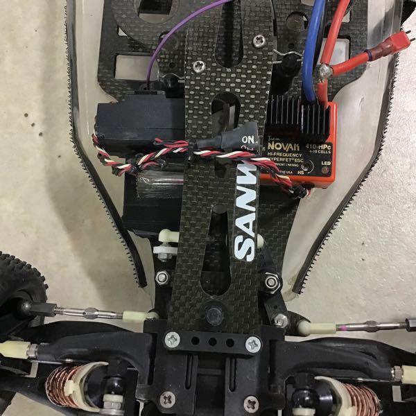 組立済 箱無 ヨコモ RC YZ-10 シャーシ NOVAK 410-HPc アンプ 他