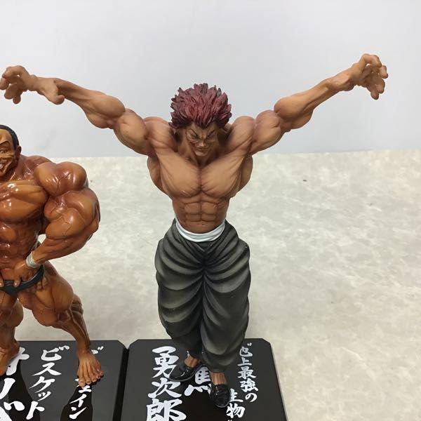 ジャンク Figuarts ZERO バキ 範馬刃牙、ビスケット・オリバ、範馬