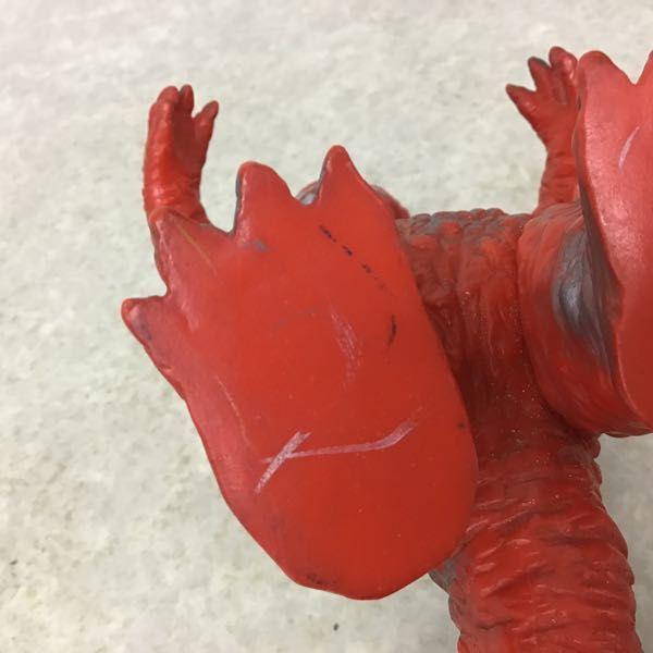 ブルマァク 地底怪獣マグラー ソフビ レッド 赤 販売・買取