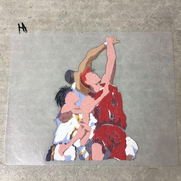 清田信長 桜木花道 スラムダンク SLAM DUNK セル画 桜木花道 清田信長