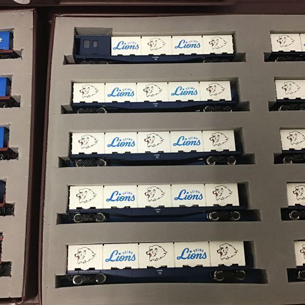 KATO Nゲージ コンテナ 貨車 コキ10000形 他 西武ライオンズ