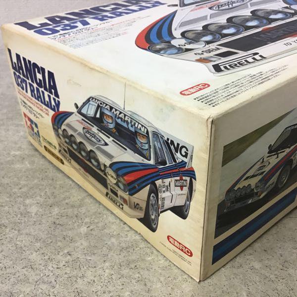 タミヤ 1/10 電動RC 4WDレーシングカー ランチア 037 ラリー /ラジコン