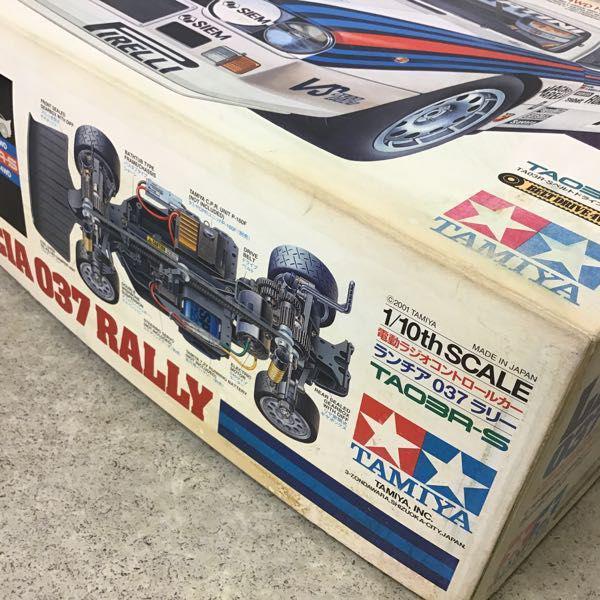 タミヤ 1/10 電動RC 4WDレーシングカー ランチア 037 ラリー /ラジコン