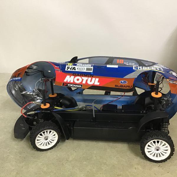 組立済/ジャンク タミヤ 電動RC 4WDラリーカー 1/10 スバル