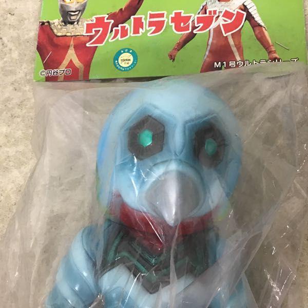 M1号　ウルトラセブン　ガッツ星人　ソフビ　未開封 未開封 M1号 M1号ウルトラシリーズ ウルトラセブン ガッツ星人 ソフビ