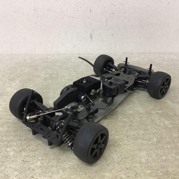 ジャンク タミヤ RC エンジンカー TGR TM-6 マフラー シャーシ