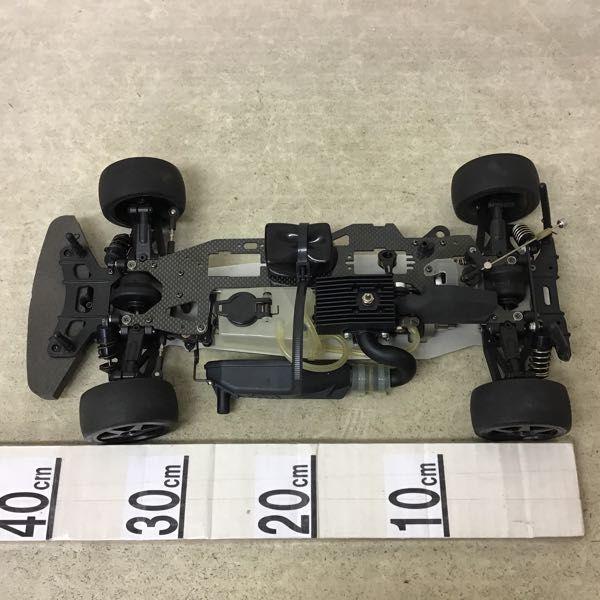 ジャンク タミヤ RC エンジンカー TGR TM-6 マフラー シャーシ