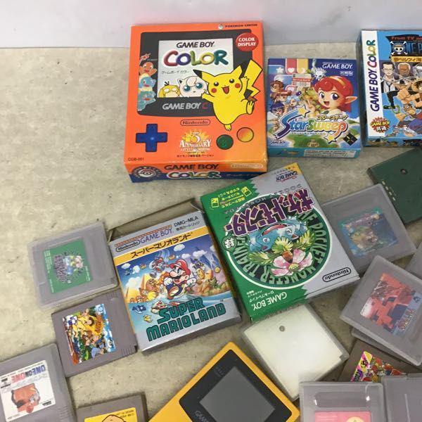 訳あり ゲームボーイcolor ソフト等 One Piece 夢のルフィ海賊団誕生 ポケットモンスター金 他 販売 買取