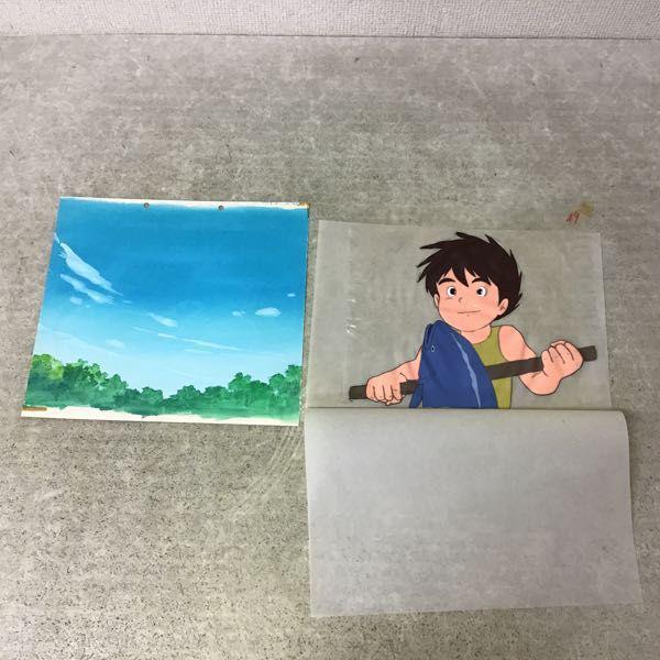 未来少年コナン ラナ セル画　同話背景付き　宮崎駿 未来少年コナン ラナ セル画 同話背景付き 宮崎駿 宮崎駿監督