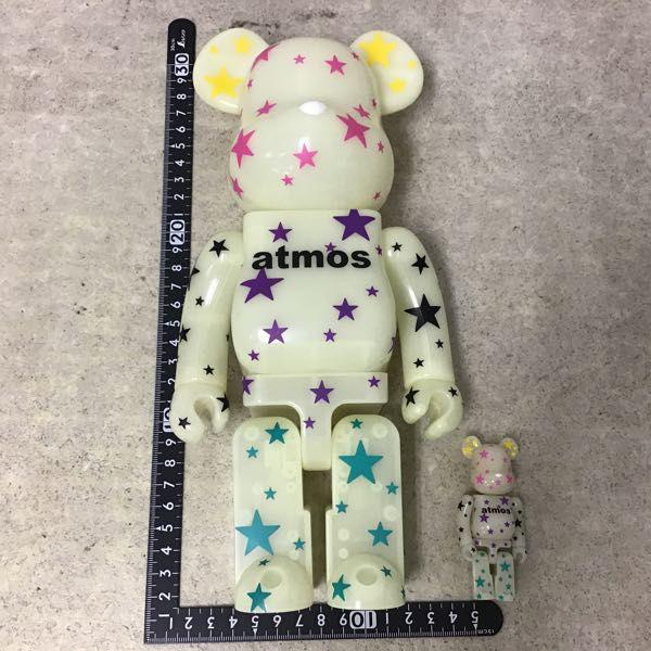 ATMOS CRAZY STAR 蓄光 ベアブリック BE@RBRICK