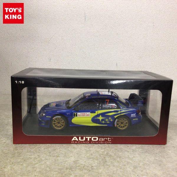オートアート 1/18 スバルインプレッサWRC＃7 '07モンテカルロ