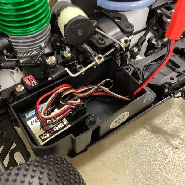 ジャンク 京商 Harf8 1/16 RC エンジンカー ミニインファーノ09