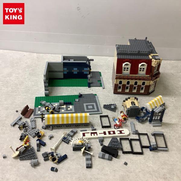 箱無 組立済 ジャンク レゴ クリエイター 101 カフェ コーナー Lego Creator Cafe Corner 販売 買取