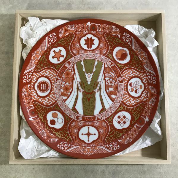 ファイブスター物語/FSS 九谷焼大皿 赤絵金襴手九谷大皿 帝騎