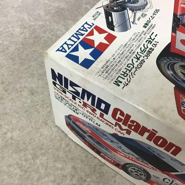 タミヤ 1/10 電動RC 4WDレーシングカー ニスモ クラリオン GT-R