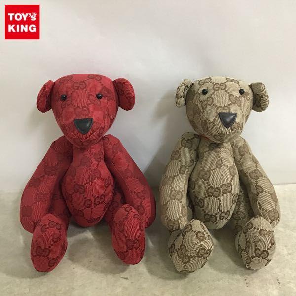 グッチ GUCCI モノグラム柄 テディベア