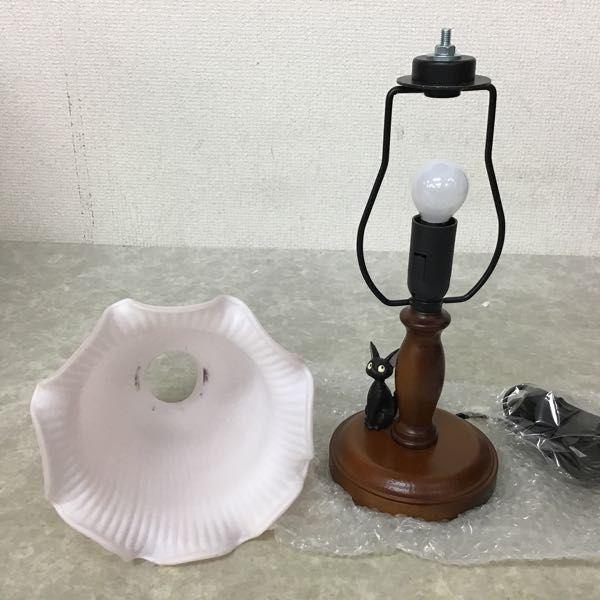ベネリック ジブリ 魔女の宅急便 ジジのガラステーブルランプ 販売・買取