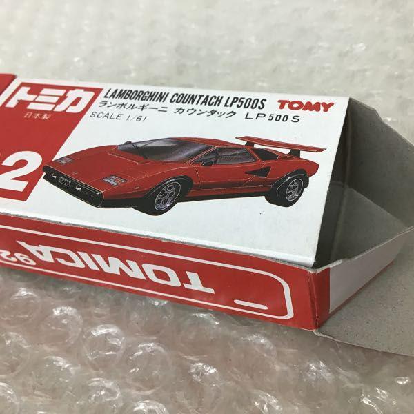 トミー 赤箱トミカ ランボルギーニ カウンタック LP500S 日本製
