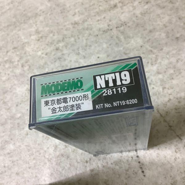 MODEMO Nゲージ 東京都電6000形、東京都電7000形 金太郎塗装、名鉄モ