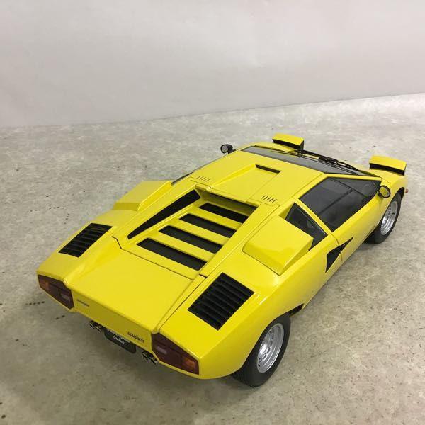京商 1/12 ランボルギーニ カウンタックLP400 イエロー / ミニカー