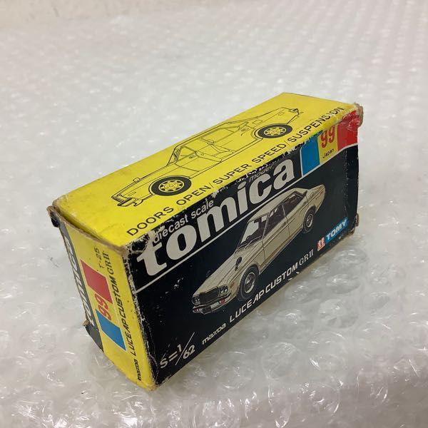 トミカ　黒箱　マツダ　ルーチェ　APカスタム　GR II  1Eホイール 日本製 ミニカーショップ ケンボックス トミカ 黒箱☆99☆マツダ