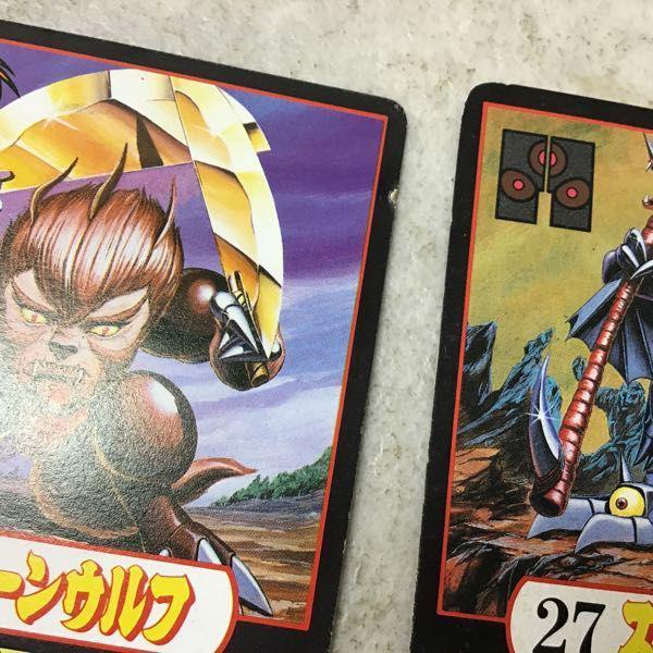 魔神英雄伝ワタル プラクション付属カード 龍神丸 戦神丸 邪虎丸 龍王