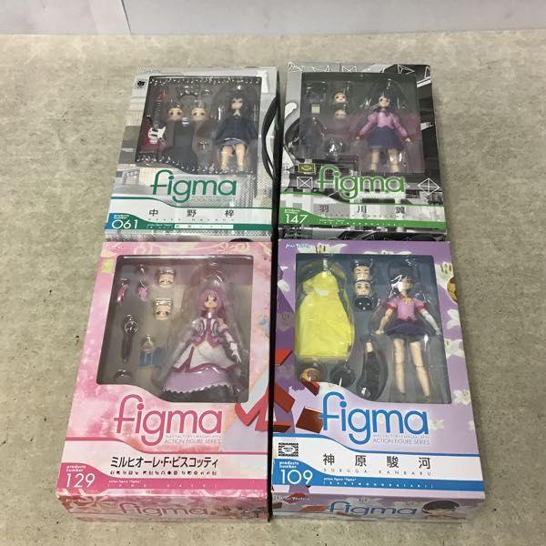 未開封含 figma 化物語 神原駿河、羽川翼、東方Project 射命丸文 他