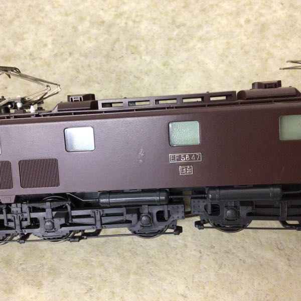 動作確認済 KATO HOゲージ 1-302 EF58 大窓 茶 /鉄道模型 販売・買取