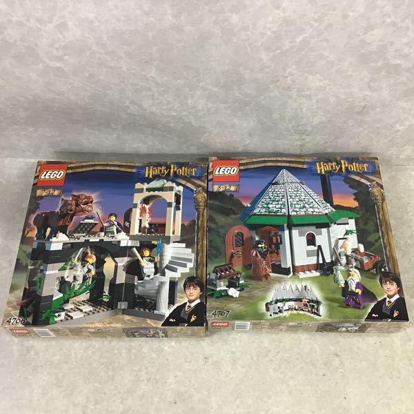 未開封 レゴ ハリーポッター 4707 ハグリッドの小屋 、4706 禁じられた  