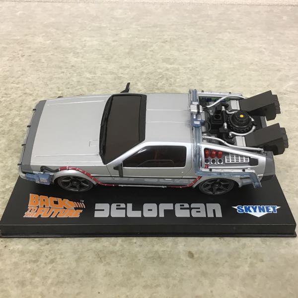 中古 ミニッツレーサー SKYNET デロリアン2 デロリアン バックトゥザフューチャーII SKYNET DELOREAN BACK TO THE