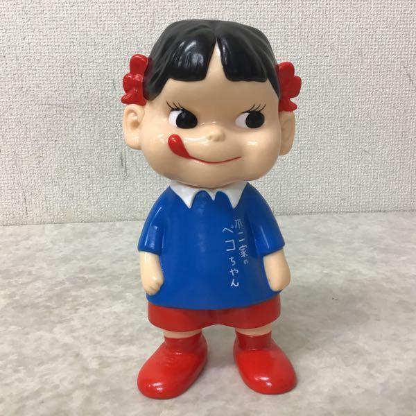 【希少！！当時もの】不二家 ペコちゃん ソフビ 園児服 楽天市場】園児服を着たペコちゃん ポコちゃんペコちゃんソフビ