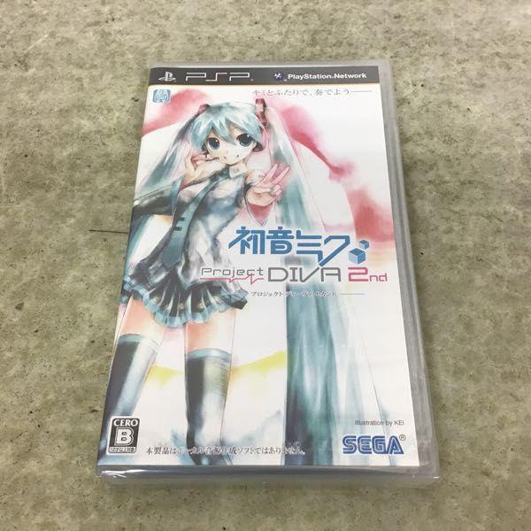 動作確認済 初期化済 PSP-3000 XZG 初音ミク -Project DIVA- 2nd