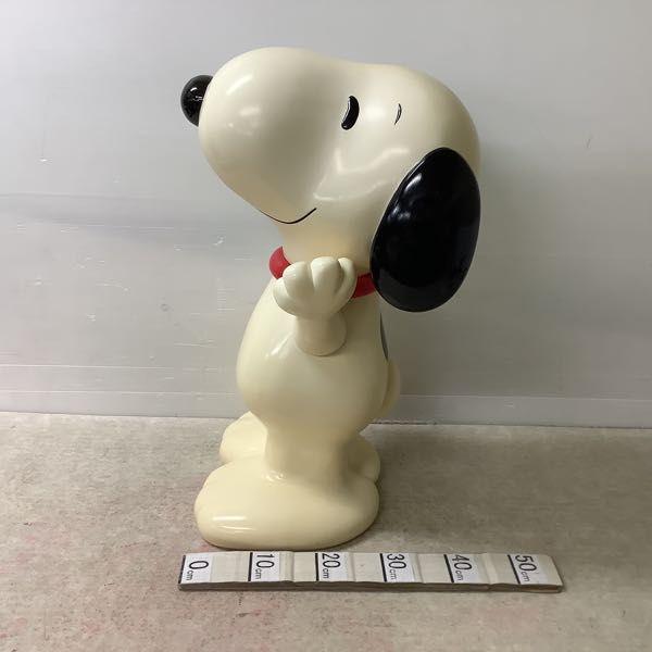 同梱不可 □箱無 yutaka/ユタカ 1995 スヌーピー ソフビ /全高 約70cm