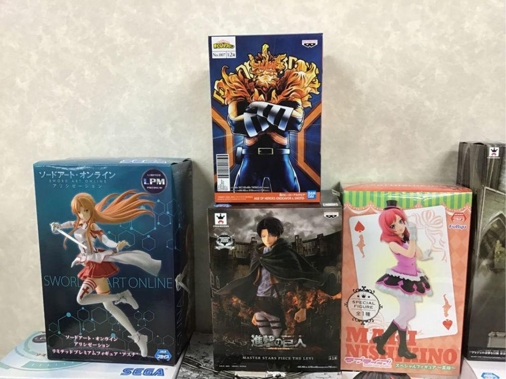 ■ソードアートオンライン ラブライブサンシャインなどEXQフィギュア10種セット☆未開封品 1円～ 同梱不可 ジャンク EXQフィギュア等 ソードアートオンライン