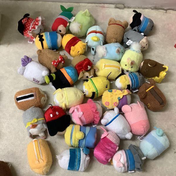 同梱不可 □ ディズニー ツムツムぬいぐるみ収納ケース、ぬいぐるみ