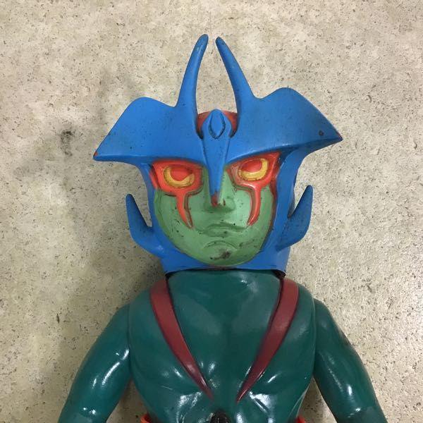 レア　希少！！　旧バンダイ デビルマン 笛付き ソフビ BANDAI 昭和レトロ レア 希少！！ 旧バンダイ デビルマン 笛付き ソフビ BANDAI