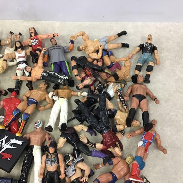 プロレス フィギュア ジャンク品 まとめ売り ×8体 訳あり ジャンク プロレス フィギュア ハルク・ホーガン、ゴールド