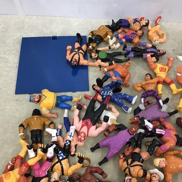 プロレス フィギュア ジャンク品 まとめ売り ×8体 訳あり ジャンク ハズブロ 他 プロレス フィギュア ハルク・ホーガン