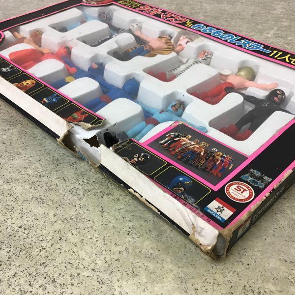破損/欠品 中嶋製作所 タイガーマスクVSわるものレスラー 11人セット