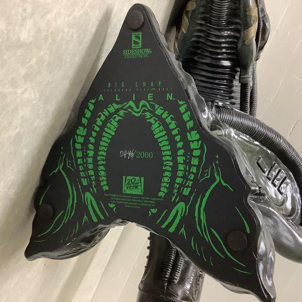 同梱不可 □ サイドショウ レジェンダリースケールバスト ALIEN