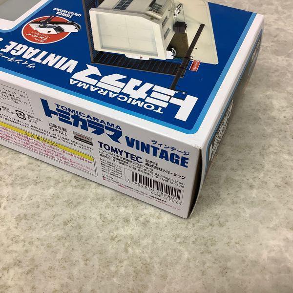 内未開封 TOMYTEC トミカラマ ヴィンテージ 1/64 04a 中古車店 高速モータース 未開封品トミカラマ ヴィンテージ タイヤショップ（ブリヂストン