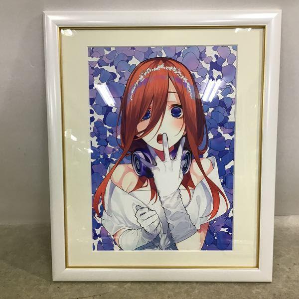 #8015 五等分の花嫁 Anique 記念額装絵 中野三玖 8015 五等分の花嫁 Anique 記念額装絵 中野三玖 8015 五等