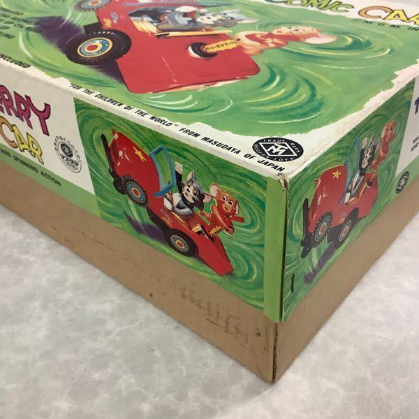 希少 当時物 増田屋 ブリキ製 トムとジェリー コミックカー アメコミ