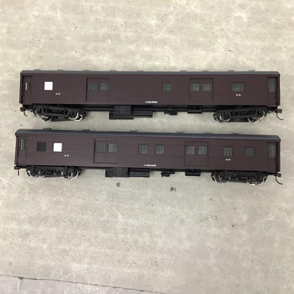 箱無 ジャンク メーカー不明 HOゲージ マニ60 241 スユニ61 503 マニ60