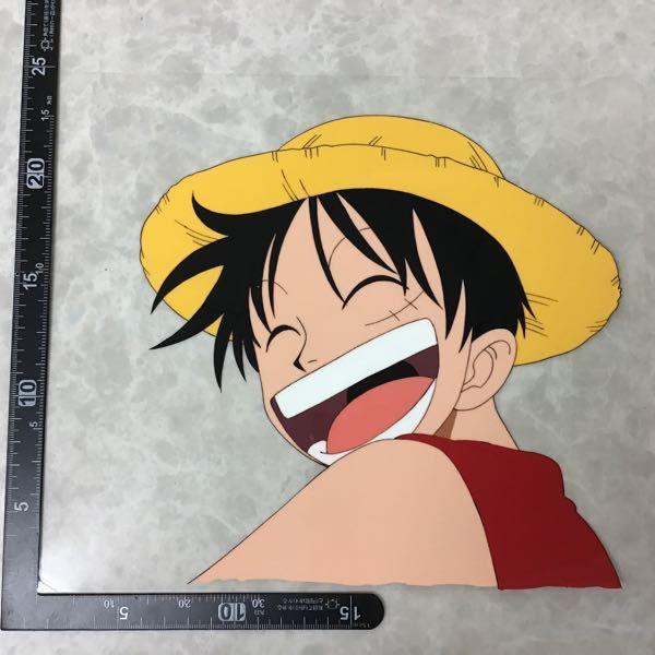複製セル画 ONE PIECE モンキー・D・ルフィ 顔アップ 笑顔 販売・買取