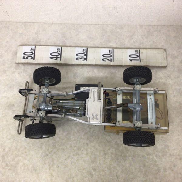 ジャンクラジコン。部品取りタミヤハイラックス現状 ジャンク タミヤ RC ラジコン トヨタ ハイラックス4WD ボディ シャーシ