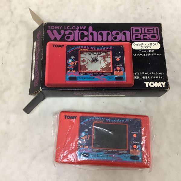 激レア　トミー TOMY　ウォッチマン デジプロ 黒ひげ　ジャンク品 トミー等 ウォッチマン 黒ひげ デジプロ ゲーム＆ウォッチ ボール 他