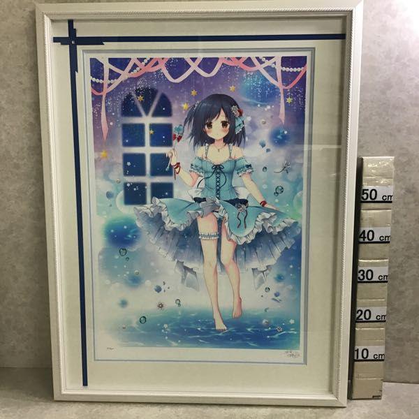 【値下げ依頼歓迎】梱枝りこ　先生　アールビバン 版画 同梱不可□ アールビバン 版画 梱枝りこ DREAMING GIRL DX ミクスド