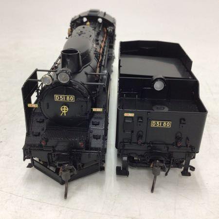 1円〜 ジャンク 天賞堂 HOゲージ 0502 国鉄 D51形 蒸気機関車