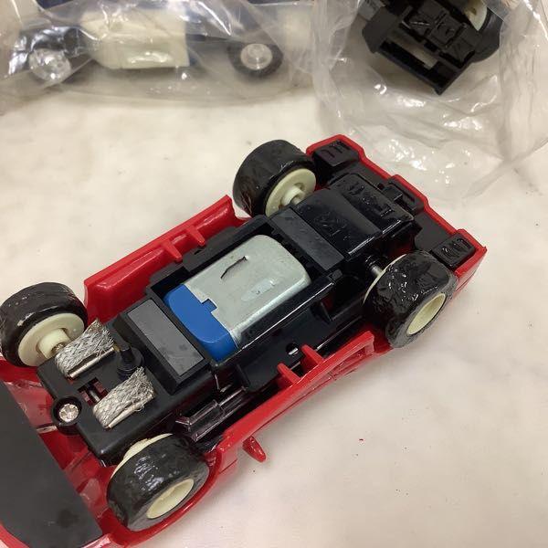 ★出品3月まで　4台 HOスロットカー フェラーリ チューンナップカウンタック Ferrari（フェラーリ） 現品 1/32 スロットカー4台セット : ミニ